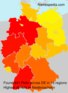 Surname Flohr in Germany Surname Flohr in Germany