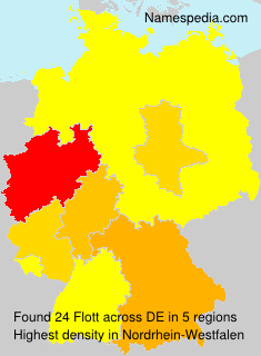 Surname Flott in Germany Surname Flott in Germany