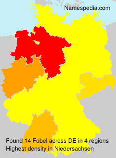 Surname Fobel in Germany Surname Fobel in Germany