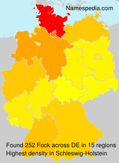 Surname Fock in Germany Surname Fock in Germany