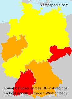 Surname Focker in Germany Surname Focker in Germany