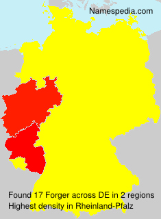 Surname Forger in Germany Surname Forger in Germany