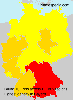 Surname Foris in Germany Surname Foris in Germany