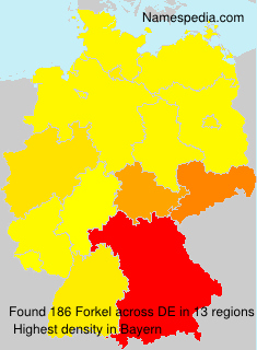 Surname Forkel in Germany Surname Forkel in Germany