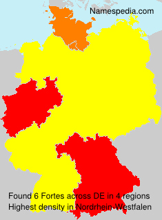Surname Fortes in Germany Surname Fortes in Germany