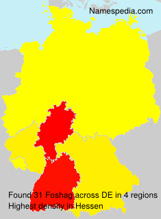 Surname Foshag in Germany Surname Foshag in Germany