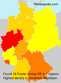 Surname Fowler in Germany Surname Fowler in Germany