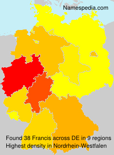 Surname Francis in Germany Surname Francis in Germany