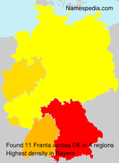 Surname Franta in Germany Surname Franta in Germany