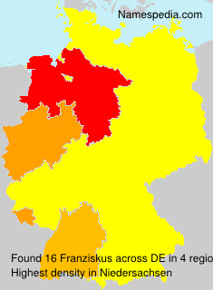 Surname Franziskus in Germany Surname Franziskus in Germany
