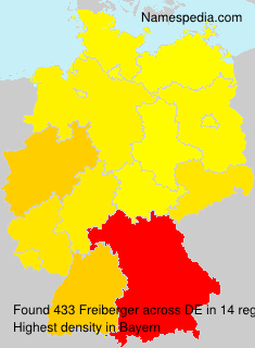 Surname Freiberger in Germany Surname Freiberger in Germany
