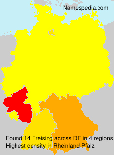 Surname Freising in Germany Surname Freising in Germany