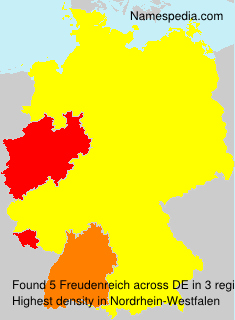 Surname Freudenreich in Germany Surname Freudenreich in Germany
