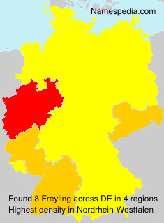 Surname Freyling in Germany Surname Freyling in Germany