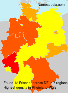 Surname Frischer in Germany Surname Frischer in Germany