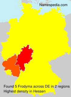 Surname Frodyma in Germany