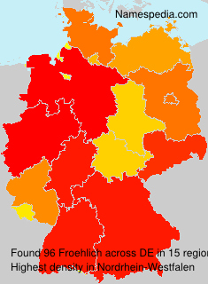 Surname Froehlich in Germany Surname Froehlich in Germany