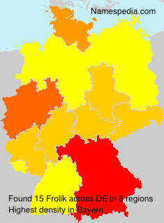 Surname Frolik in Germany Surname Frolik in Germany