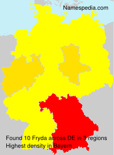 Surname Fryda in Germany Surname Fryda in Germany