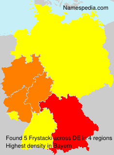 Surname Frystacki in Germany Surname Frystacki in Germany