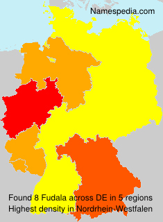 Surname Fudala in Germany Surname Fudala in Germany