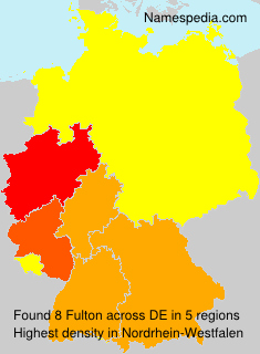 Surname Fulton in Germany Surname Fulton in Germany