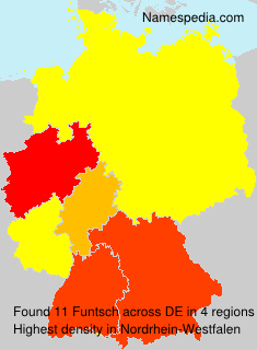 Surname Funtsch in Germany Surname Funtsch in Germany