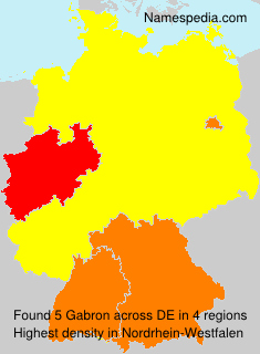 Surname Gabron in Germany Surname Gabron in Germany