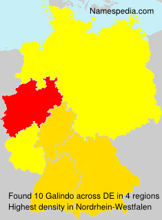 Surname Galindo in Germany Surname Galindo in Germany