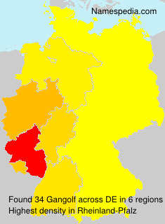 Surname Gangolf in Germany Surname Gangolf in Germany
