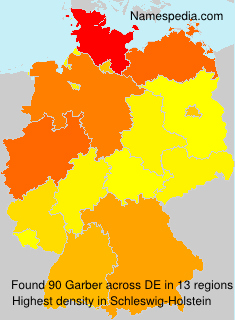 Surname Garber in Germany Surname Garber in Germany