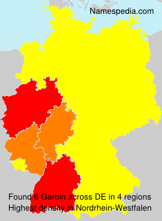 Surname Garbin in Germany Surname Garbin in Germany