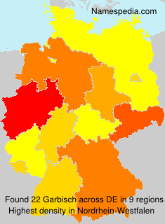 Surname Garbisch in Germany Surname Garbisch in Germany