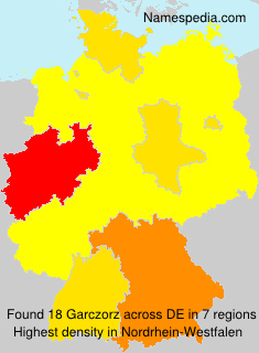 Surname Garczorz in Germany Surname Garczorz in Germany