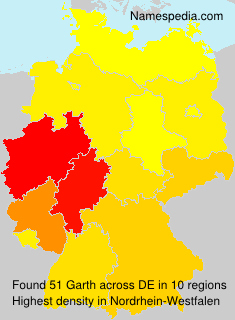 Surname Garth in Germany Surname Garth in Germany