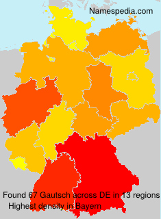 Surname Gautsch in Germany Surname Gautsch in Germany