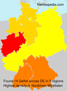 Surname Geffel in Germany Surname Geffel in Germany