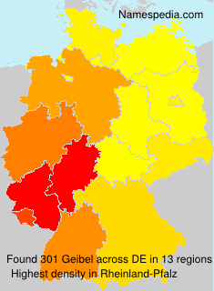Surname Geibel in Germany Surname Geibel in Germany