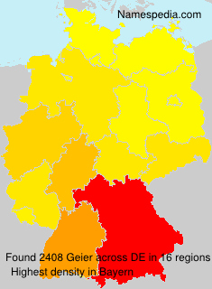 Surname Geier in Germany Surname Geier in Germany