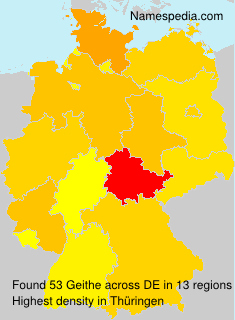 Surname Geithe in Germany Surname Geithe in Germany
