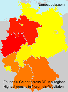 Surname Gelder in Germany Surname Gelder in Germany