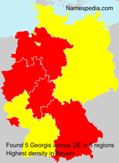 Surname Georgis in Germany Surname Georgis in Germany