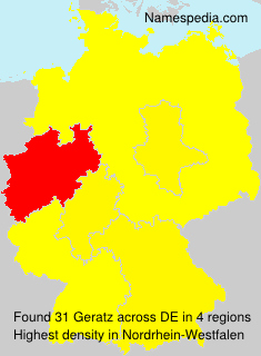 Surname Geratz in Germany Surname Geratz in Germany