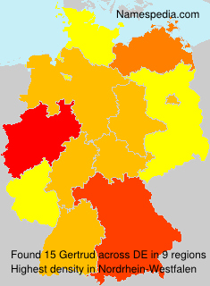 Surname Gertrud in Germany Surname Gertrud in Germany