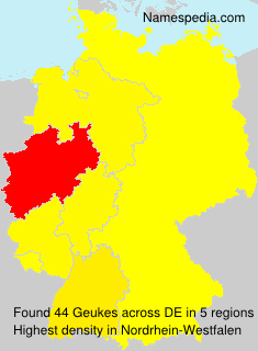 Surname Geukes in Germany Surname Geukes in Germany