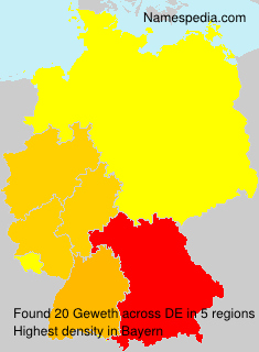 Surname Geweth in Germany Surname Geweth in Germany