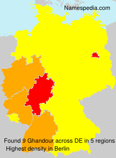 Surname Ghandour in Germany Surname Ghandour in Germany