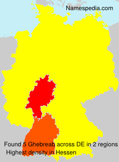 Surname Ghebreab in Germany Surname Ghebreab in Germany