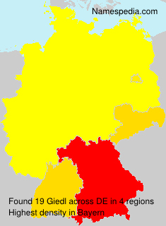 Surname Giedl in Germany Surname Giedl in Germany