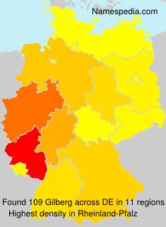 Surname Gilberg in Germany Surname Gilberg in Germany
